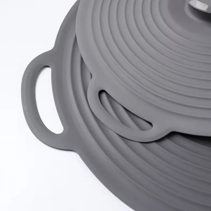 Silicone bowl LIDS, microwave splash LIDS, reusable heat-resistant LIDS, suitable for bowls, plates, POTS, pans, stove tops, ove