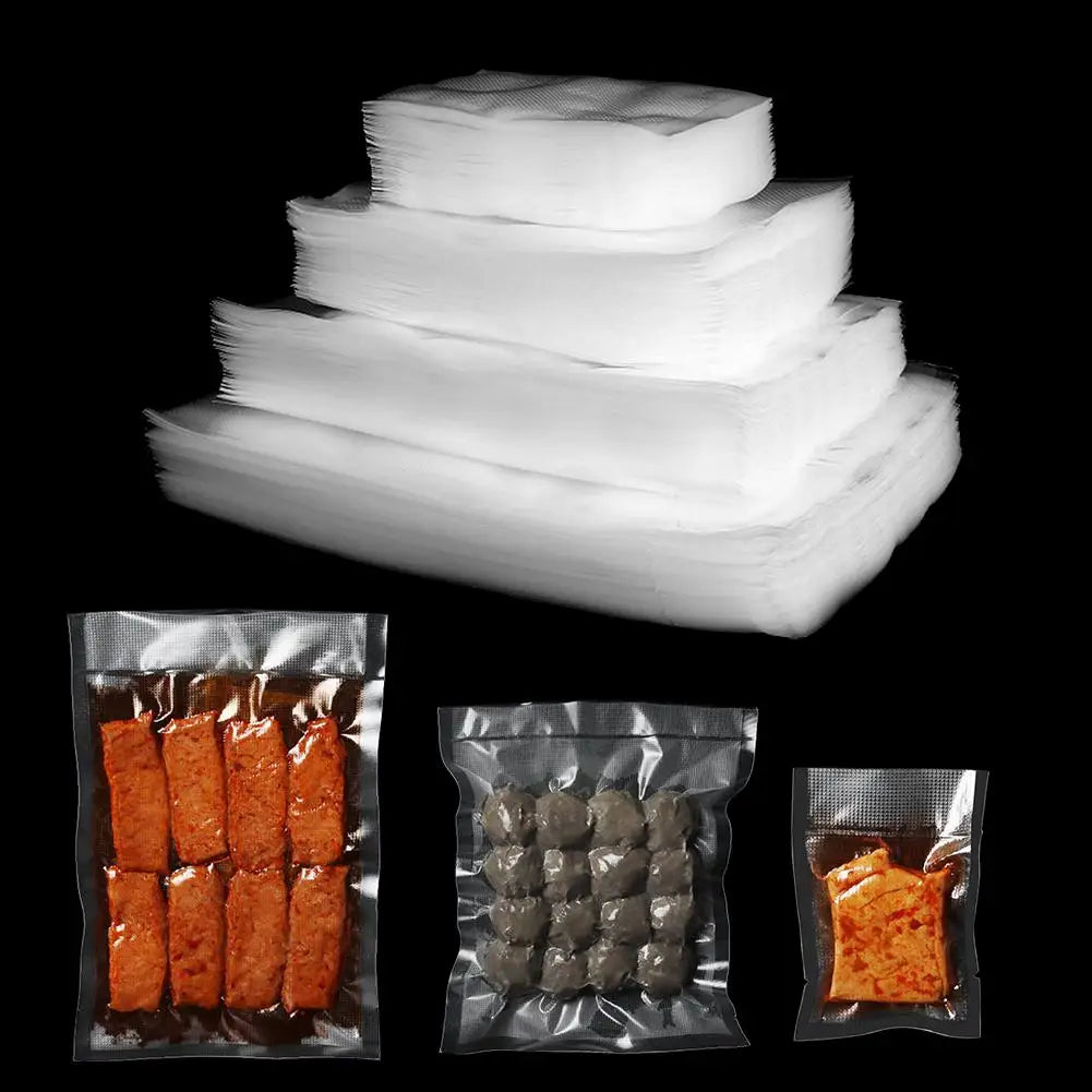 Vacuum Packaging Bags for Food 100pcs Food Storage Vacuum Bags for Vacuum Sealer Machine  Food Fresh Long Keeping Empty Bags