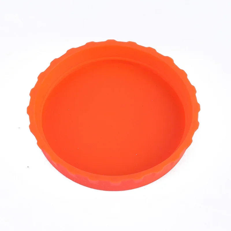 Silicone Soda Can Lid Reusable Can Stopper For Soda Beer Drinks Juice Drinks Beverage Leak-proof Soft Seal Silicone Can  Lid