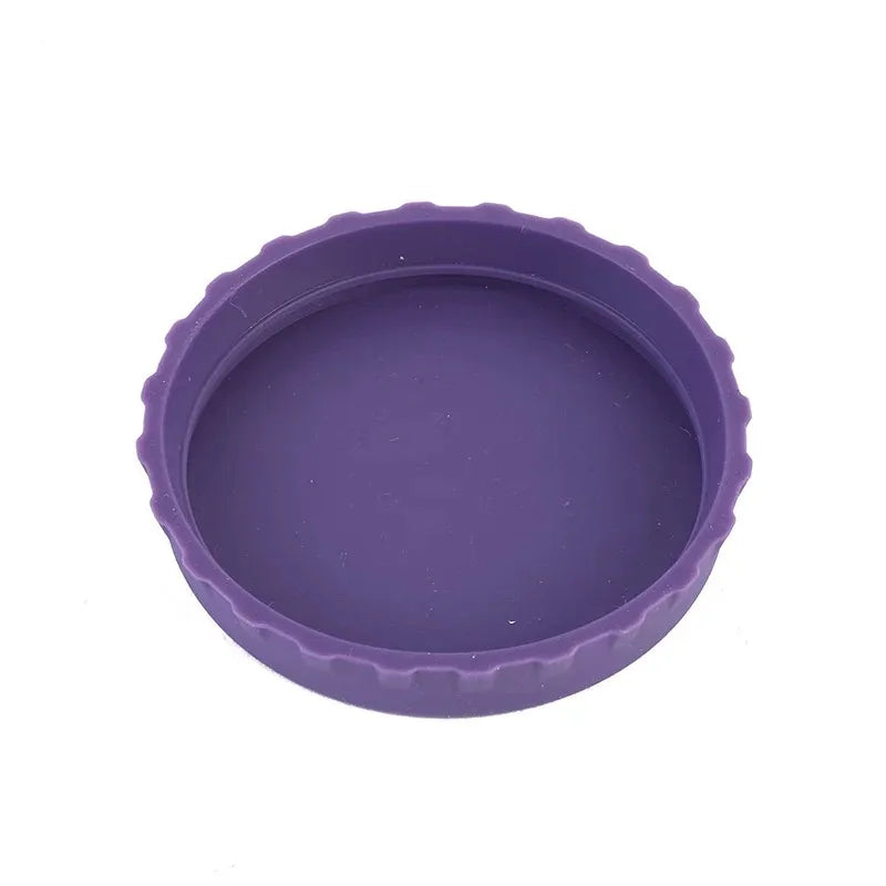 Silicone Soda Can Lid Reusable Can Stopper For Soda Beer Drinks Juice Drinks Beverage Leak-proof Soft Seal Silicone Can  Lid