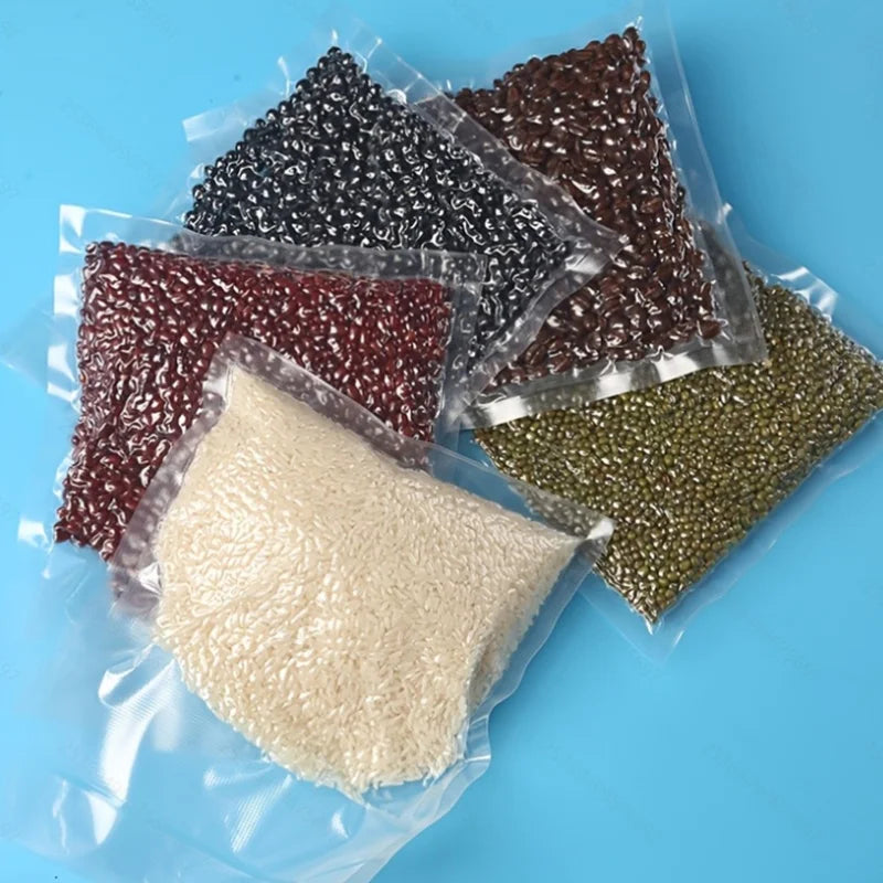 Vacuum Packaging Bags for Food 100pcs Food Storage Vacuum Bags for Vacuum Sealer Machine  Food Fresh Long Keeping Empty Bags