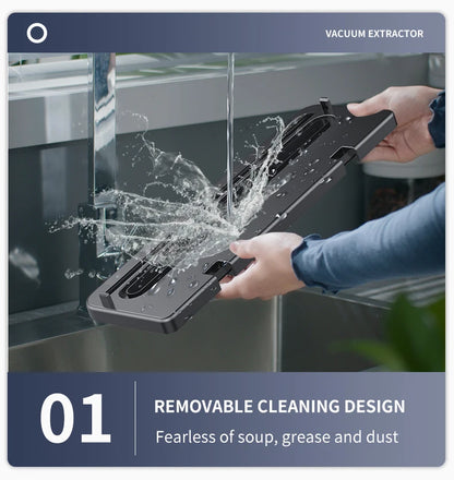 Electric Vacuum Sealer Packaging Kitchen Food Sealing Dry/Wet Food Sealing Smart Touch Key Built-in Cutter Vacuum Sealer