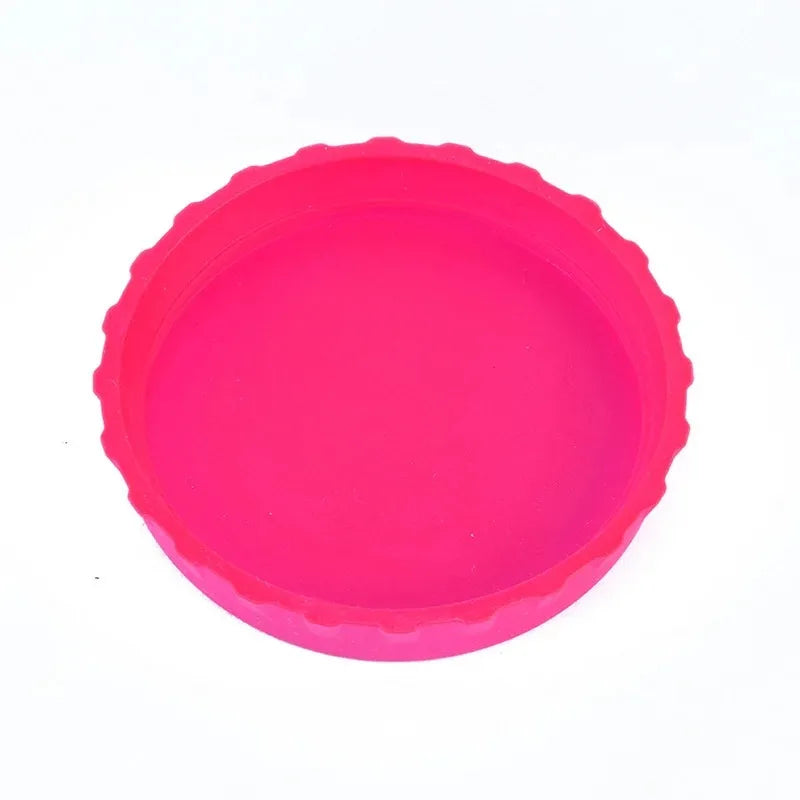 Silicone Soda Can Lid Reusable Can Stopper For Soda Beer Drinks Juice Drinks Beverage Leak-proof Soft Seal Silicone Can  Lid