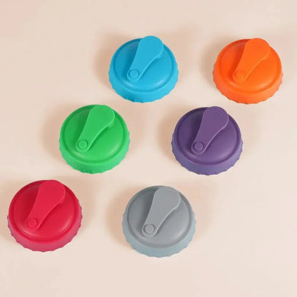 Silicone Reusable Can Soda Lids Beverage Pop-top Protective Covers Food Grade Storage Stopper Sealing Bottle Jar Cap Leak-proof
