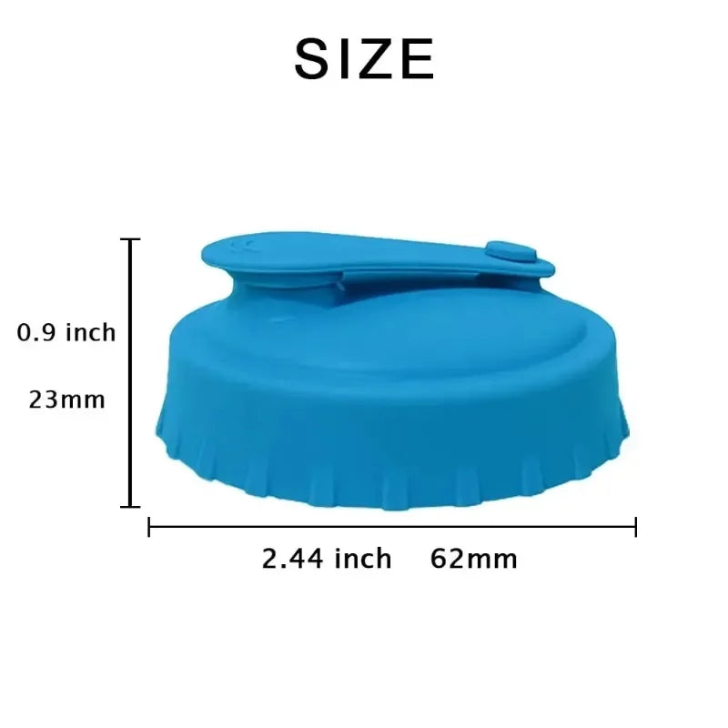 Silicone Reusable Can Soda Lids Beverage Pop-top Protective Covers Food Grade Storage Stopper Sealing Bottle Jar Cap Leak-proof