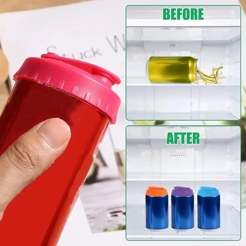 Silicone Reusable Can Soda Lids Beverage Pop-top Protective Covers Food Grade Storage Stopper Sealing Bottle Jar Cap Leak-proof